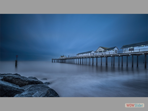 Southwold Pier At Blue Hour - Andrew Colgan - Highly Commended
